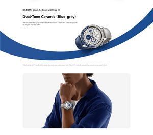 Xiaomi Đồng hồ S4 <span class=keywords><strong>Android</strong></span> & <span class=keywords><strong>iOS</strong></span> Smartwatch AMOLED hiển thị da & nhôm ban nhạc 4G GPS máy ảnh thể dục không dây mới không thấm nước - Product Image 4