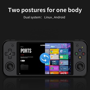 <span class=keywords><strong>Console</strong></span> portable RG552 double système d'exploitation Android/Linux, écran tactile, lecteur de jeux portable pour jeux rétro, design mini tablette - Product Image 6