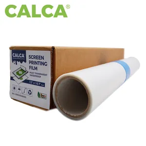 Échantillon pour 13in x 16.7ft CALCA Film transparent laiteux à jet d'encre étanche pour la sérigraphie Contact Obtenez une remise importante