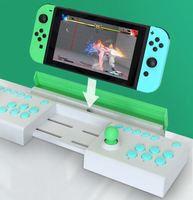 Manette de jeu arcade double pour Switch Lite, manette de combat sans fil pour Switch, contrôleur de jeu de combat