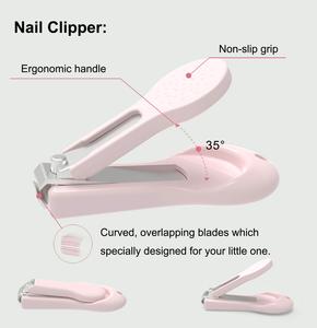 4-en-1 Cute Owl Shape Baby Nail Care Set Kit <span class=keywords><strong>de</strong></span> <span class=keywords><strong>uñas</strong></span> <span class=keywords><strong>para</strong></span> recién nacidos con <span class=keywords><strong>pinzas</strong></span> <span class=keywords><strong>de</strong></span> Lima y cortaúñas - Product Image 2