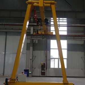 Facile à installer et à faible entretien - Grue semi-portique personnalisée pour les petits et moyens ateliers - Product Image 2