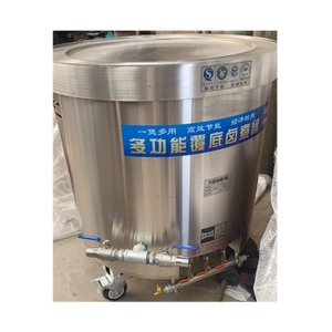 Olla Industrial de Gran Capacidad para Sopa, de Acero Inoxidable, Caldera Industrial para Cocinar - Product Image 4