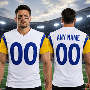 Maillot de rugby personnalisé MYLES GARRETT du club de rugby de Los Angeles, uniforme de match, la plus grande performance sur gazon, pour l'équipe des champions annuels 2026 - Product Image 1