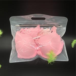 Waterproof PE Flat <b>Zipper</b> <b>Bag</b> for Swimwear Cost-Effective Recyclable Matte Handbag <b>Storage</b> Packaging Supermarket Exhibition - Product Image 4