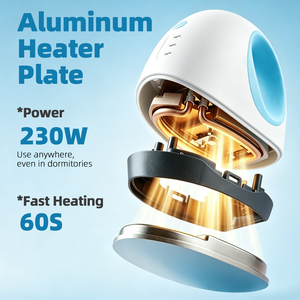Presse à <span class=keywords><strong>chaud</strong></span> multifonctionnelle 140-180 ℃   Presse à <span class=keywords><strong>chaud</strong></span> réglable de petite taille, adaptée à divers matériaux, avec base anti-brûlure - Product Image 6