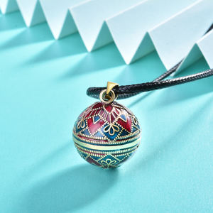 Collier pendentif de maternité d'harmonie avec carillon pour femme, bijou de maternité, 4 pièces, 45 pouces - Product Image 3