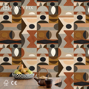 Pegatina Geométrica Fancyfix de 44x50CM para Armarios, Papel <span class=keywords><strong>Tapiz</strong></span> Autoadhesivo para Decoración de Dormitorios, Impermeable para Baños - Product Image 5