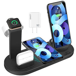 Productos de envío directo 2023 cargador inalámbrico de teléfono rápido para Iphone 15 14 13 12 11 Pro Max para <span class=keywords><strong>Apple</strong></span> Smart <span class=keywords><strong>Watch</strong></span> <span class=keywords><strong>Series</strong></span> <span class=keywords><strong>7</strong></span> 8 - Product Image 1