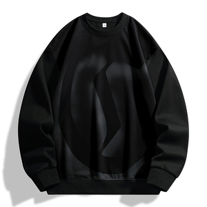 Pull à col rond dégradé pour homme, nouvelle collection automne 2025, confortable, ample et polyvalent, design confortable et respirant - Product Image 2