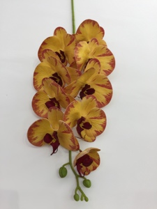 Orquídea Artificial de Fábrica, Flor Grande de Seda con Tacto Real, Látex, Impresión 3D, Flores de Phalaenopsis en Venta - Product Image 6