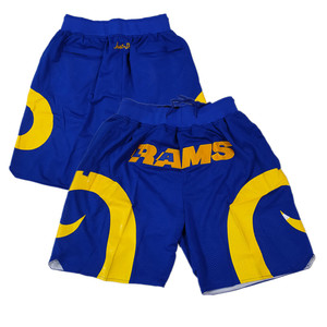 2024 pantalones cortos Just Los Angeles <span class=keywords><strong>Don</strong></span> LA para hombre, logotipo personalizado, ajuste en seco, sudor Retro, bolsillo con cremallera, pantalones Kupp, ropa de calle bordada Royal - Product Image 1