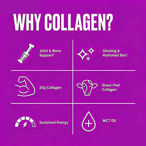 Poudre de collagène à boire, peptides, collagène marin, protéines en poudre, complément blanchissant pour la peau, collagène - Product Image 3