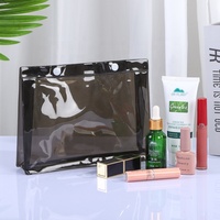 Pochettes transparentes colorées recyclables pour maillots de bain, bikinis et tenues de natation, sacs cosmétiques en PVC