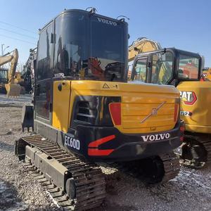 Excavadora Hidráulica Usada Volvo EC60 2025 de 6 Toneladas, Motor Cummins, Capacidad de Cucharón de 0.3m, Potencia de 42.7kW, Incluye Accesorios - Product Image 1