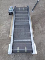 Bande transporteuse en maille métallique en acier inoxydable de qualité alimentaire sur mesure pour les lignes de cuisson, de pâtisserie et de séchage - pour restaurant, magasin d'alimentation, usage domestique