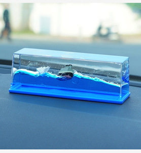 Adorno Decorativo Acrílico para el Tablero del Auto, con Diseño de Barco Crucero y Botella a la Deriva, Accesorio Interior CDH-334 Guangdong - Product Image 3