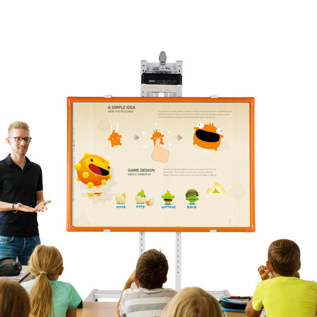 Cheap Prices 82 96 Inch Smart Board Interactive Whiteboard No Projector Portable Smart Interactive Whiteboard China