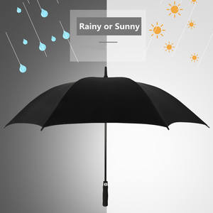 Paraguas de <span class=keywords><strong>golf</strong></span> recto de fibra de vidrio personalizado impreso promocional 27 pulgadas EVA minimalista paraguas deslizante con logotipo personalizado para adultos - Product Image 4