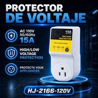 Protecteur de surtension/sous-tension HJ-2166/110V AC avec temporisation de 3M pour congélateur, réfrigérateur et appareils électroménagers