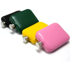 İyi tasarım özel renk baskılı cep 6oz likör alkol paslanmaz çelik cep şişesi kadınlar için - Product Image 4