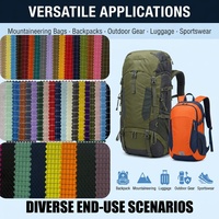 Tissu Oxford Jacquard en Nylon Enduit PU à Carreaux Extra-Large pour Sacs à Main, Sacs à Dos, Bagages, Tentes et Articles d'Extérieur – Vente en Gros
