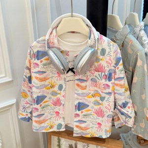 Chemise décontractée <span class=keywords><strong>pour</strong></span> garçons de style coréen, imprimé animal dinosaure de dessin animé, hauts en mélange de coton <span class=keywords><strong>pour</strong></span> tout-petits, printemps-automne - Product Image 3