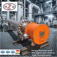 Chauffe-eau électrique antidéflagrant Hengye 270 kW à circulation forcée ATEX, régénération TEG haute pression, pour desulfuration profonde