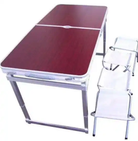 Ensemble de table et de chaises de camping pliantes portables de haute qualité Ty pour l'extérieur