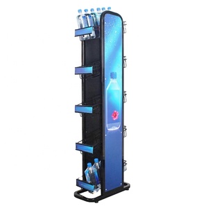 Support d'affichage en fil métallique double face personnalisé pour le <span class=keywords><strong>stockage</strong></span> de seaux de gallon d'eau minérale boisson énergétique <span class=keywords><strong>stockage</strong></span> de bouteilles de <span class=keywords><strong>vin</strong></span> - Product Image 1