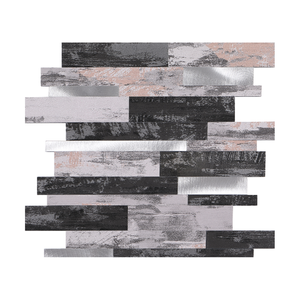 New Design Strip Peel and Stick <b>Tile</b> Stone Effect PVC Aluminum Peel and Stick <b>Backsplash</b> Kitchen <b>Tiles</b> Mosaic - Product Image 1