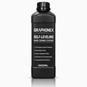 GRAPHONEX น้ำยาเคลือบเซรามิกปรับระดับเองได้ 1000 มล. นาโน ไฮโดรโฟบิก ป้องกันสีรถยนต์ ดูแลรักษารถยนต์ - Product Image 1