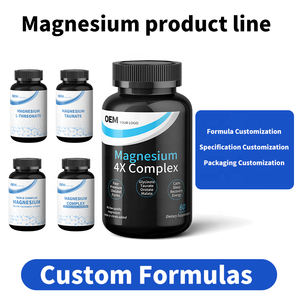 Cápsulas de Magnesio 4X Complex al por Mayor, Fabricante OEM, Fórmula y Empaque Personalizados, Ventaja de Costo al por Mayor y Suministro Estable - Product Image 2
