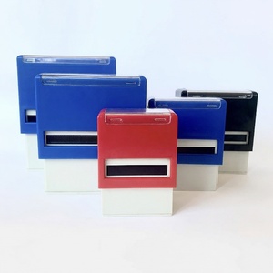Sello Autoentintable Rectangular <span class=keywords><strong>de</strong></span> Alta Calidad en Negro, Azul y Rojo con Pre-entintado <span class=keywords><strong>para</strong></span> Oficina y Escuela - Product Image 2