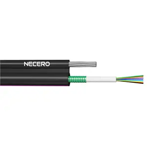 Necero GYXTC8Y GYXTC8S Aerial Fiber Optical Cable 2 6 8 12 24 Core Price OEM ODM