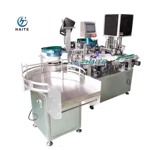 Auto Liquid Detergent Cosmetics Milk Bottle Filling Capping Machine with Small Bottle Edible Bird's Nest Filling Sealing Machine