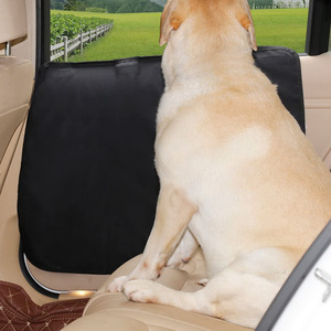 Protecteur de porte de voiture pour animaux de compagnie, tapis anti-rayures en tissu Oxford 66x54cm, housse de siège arrière pour chien - Product Image 3