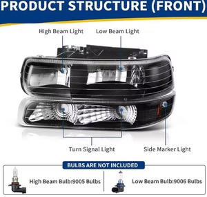 Faro Delantero Original para Chevrolet Silverado 1999-2002, Nuevo - Product Image 2
