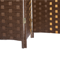 Handweave Bois Tissé Conception Chambre Diviseur Mur Cloisons et Diviseurs Autoportante