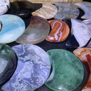Vente chaude Cristal Lunes Cristal Quartz Naturel Poli Fluorite Lunes pour la Décoration - Product Image 2