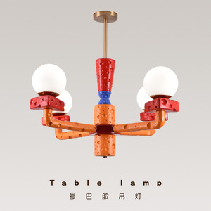 Colorful Creative Dopamine Pendant Light E27 Led Eye Caring For Living Room Bedroom Childrens Room - Product Image 3