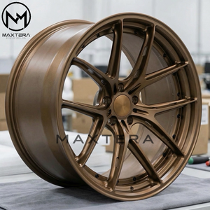 Rines de Aleación Maxtera Forged Custom <span class=keywords><strong>Brixton</strong></span> FDE01 Serie DUO para Autos de Pasajeros Porsche, BMW, Audi, AMG, Corvette, Mustang - Product Image 6
