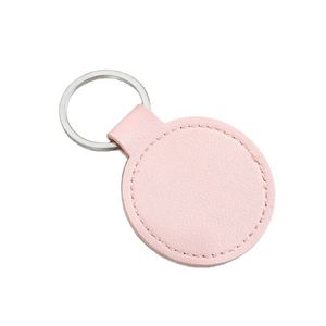 Porte-clés personnalisé en cuir PU, impression couleur intégrale, cadeau, porte-clés de voiture en métal vierge pour hommes et femmes - Product Image 4