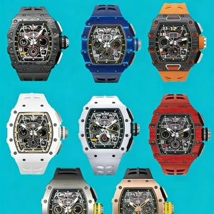 Super chronographe Flyback RM11-03, doté d'un cadran en fibre de carbone, d'un verre saphir et d'un mouvement mécanique 7750. - Product Image 6