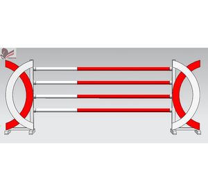 Équipement léger d'obstacles de saut de <span class=keywords><strong>cheval</strong></span> Show Jumping Horse Jumps pour une installation facile - Product Image 4
