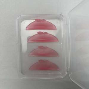 Almohadillas de silicona planas sin pegamento para lifting de pestañas, con purpurina suave, para pestañas inferiores, al por mayor - Product Image 1