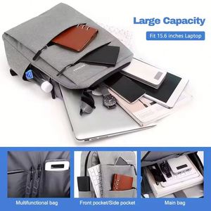 Factory Wholesale Business Waterproof Supplier School <b>Women</b> Men Smart USB Bagspack Laptop <b>Backpack</b> Travel Back Pack - Product Image 3