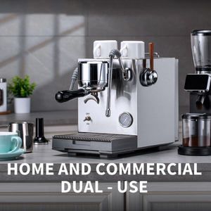 Cafetera Espresso Eléctrica Semiautomática de 20 Bares, de un Solo Grupo, con Bombas Dobles ULKA, para Uso Doméstico y Hotelero, Máquina de Cappuccino y Latte - Product Image 2