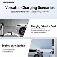 Câble d'extension de charge pour véhicules électriques GB/T 16A 32A pour BYD Zeekr MG, rallonge de chargeur de véhicule électrique 3,5KW 7KW