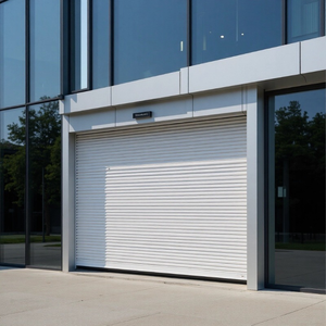 <span class=keywords><strong>Porte</strong></span> de <span class=keywords><strong>garage</strong></span> à enroulement en alliage d'aluminium, antivol, design moderne, résistante au vent, pour usage domestique, fonctionnement <span class=keywords><strong>automatique</strong></span> ou manuel - Product Image 3